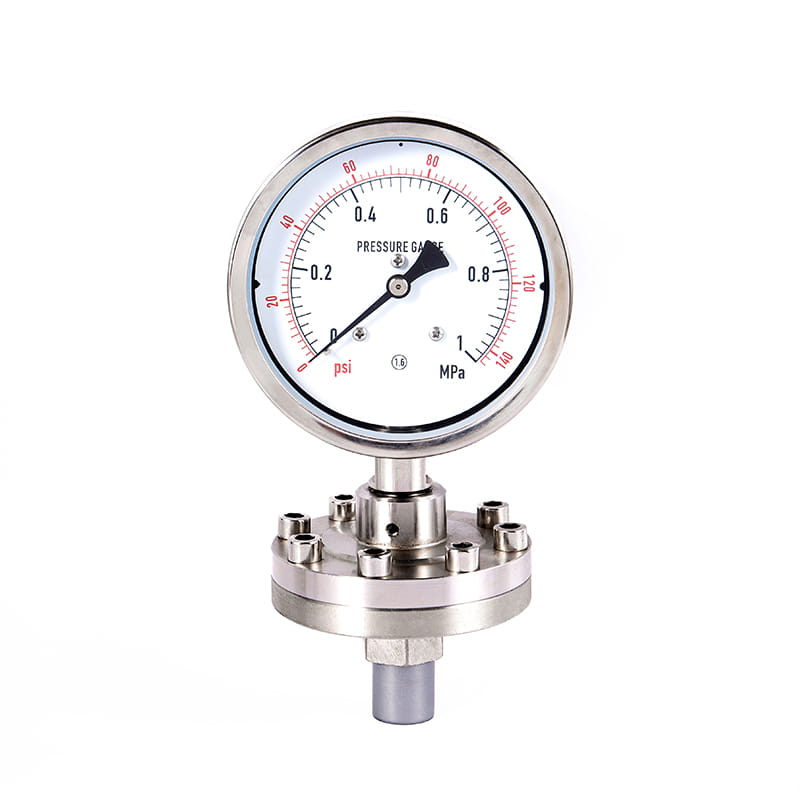 ชุด Y-M ทั้งหมดสแตนเลสสตีลสุขาภิบาลเกจวัดความดันไดอะ ชุด Y-M ทั้งหมดสแตนเลสสตีลสุขาภิบาลเกจวัดความดันไดอะ