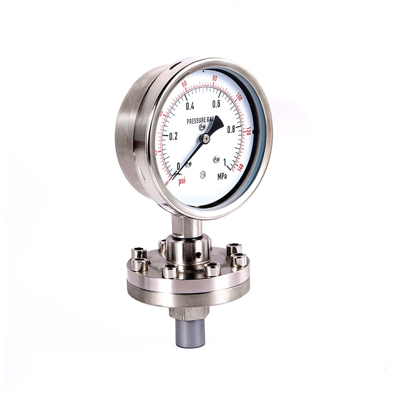 ชุด Y-M ทั้งหมดสแตนเลสสตีลสุขาภิบาลเกจวัดความดันไดอะ ชุด Y-M ทั้งหมดสแตนเลสสตีลสุขาภิบาลเกจวัดความดันไดอะ